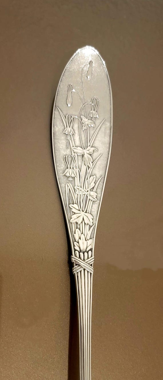 Soup Ladle - Honeysuckle by Whiting Sterling Silver