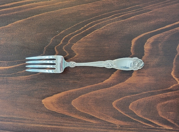 Fleur de Lis by Alvin Sterling Silver Child's Fork