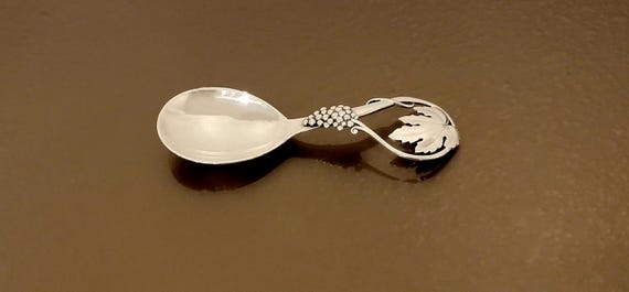 Sterling Silver Tea Caddy Spoon - Cohr of Denmark