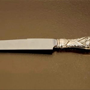 Dinner Knife - Lily of the Valley by Whiting Sterling Silver