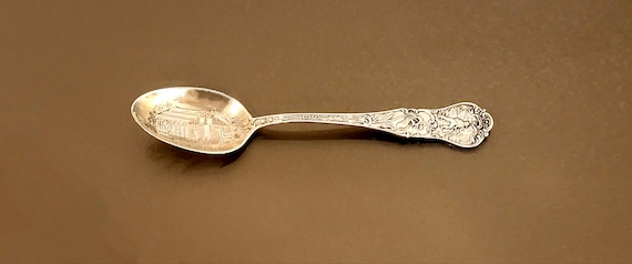 Bemidji Minnesota Sterling Silver Souvenir Spoon