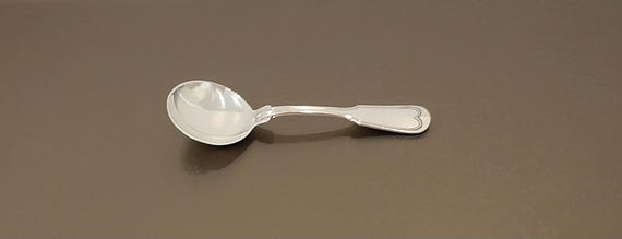 Cream Soup Spoon - Fiddle Thread by Frank Smith
