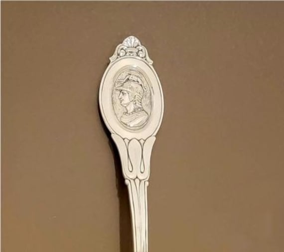 Soup Ladle - Medallion by F. A. Durgin Sterling Silver St. Louis