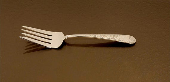 Cold Meat Fork - Old Maryland Engraved by S. Kirk & Son Sterling Silver
