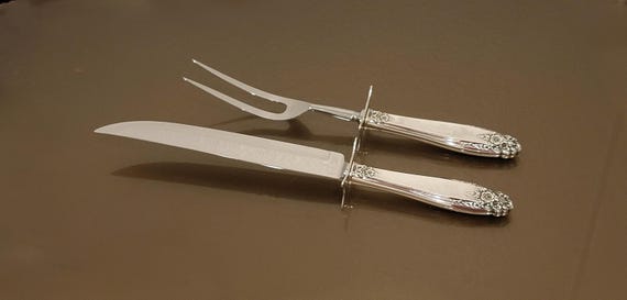 Large Roast Carving Set 2 Pieces - Prelude by International Silver Co.