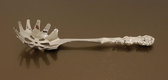 Pasta Server - Lion by Frank Smith Sterling Silver Handle