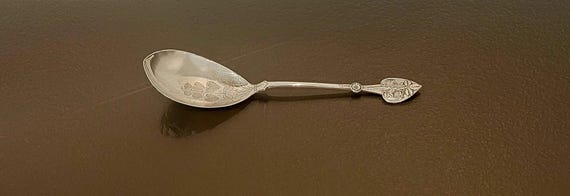 Berry Spoon - Strawberry by Knowles & Ladd Sterling Silver