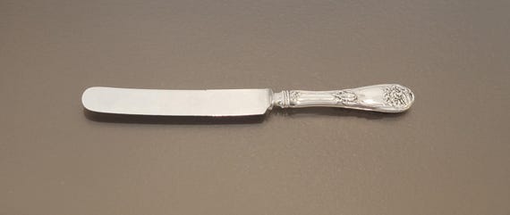 Regular Knife - Fleur de Lis by Alvin Sterling Silver Handle