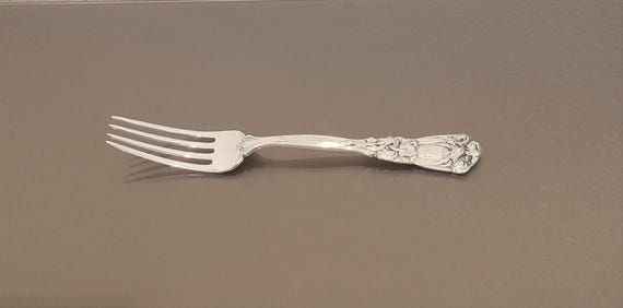 Dinner Fork - Mono "M" - Iris by Durgin Sterling Silver