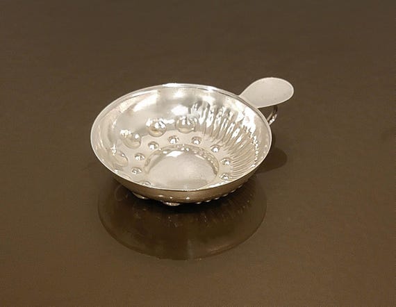 Silver Tastevin - Les Cavaliers - New Orleans Mardi Gras Favor