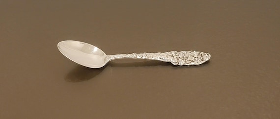 Angel Trumpet and Bells Teaspoon - Watson Silver Co. Sterling Silver