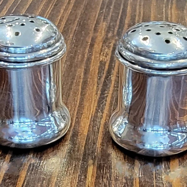 Sterling Silver Salt & Pepper Shakers