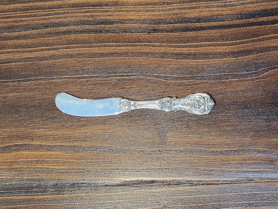 Flat Butter Spreader - Francis I by Reed & Barton Sterling Silver