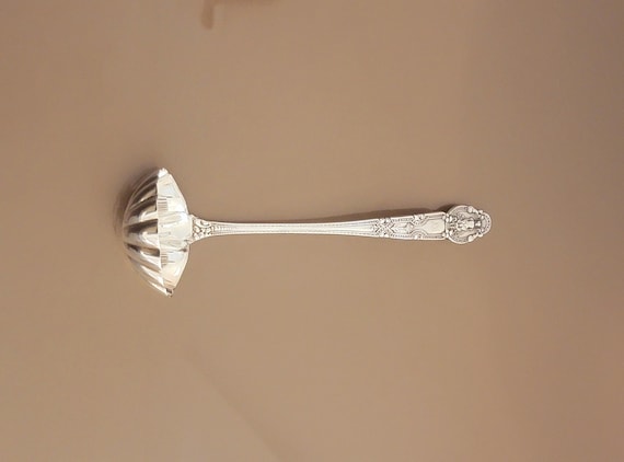 Cream/Sauce Ladle mono "KMS" - Renaissance by Tiffany Sterling Silver