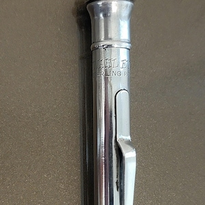 Vintage Wahl Eversharp Sterling Silver Mechanical Pencil | Art Deco Propelling Pencil | Antique Sterling Writing Instrument | Desk Accessory image 2