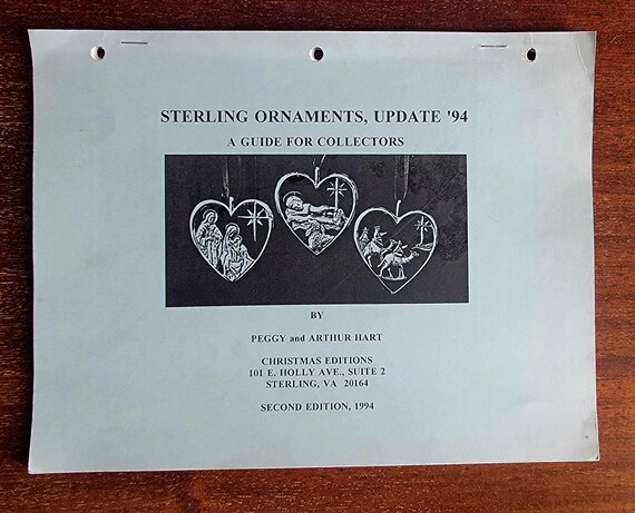 Sterling Ornaments Update '94 by Peggy and Arthur Hart