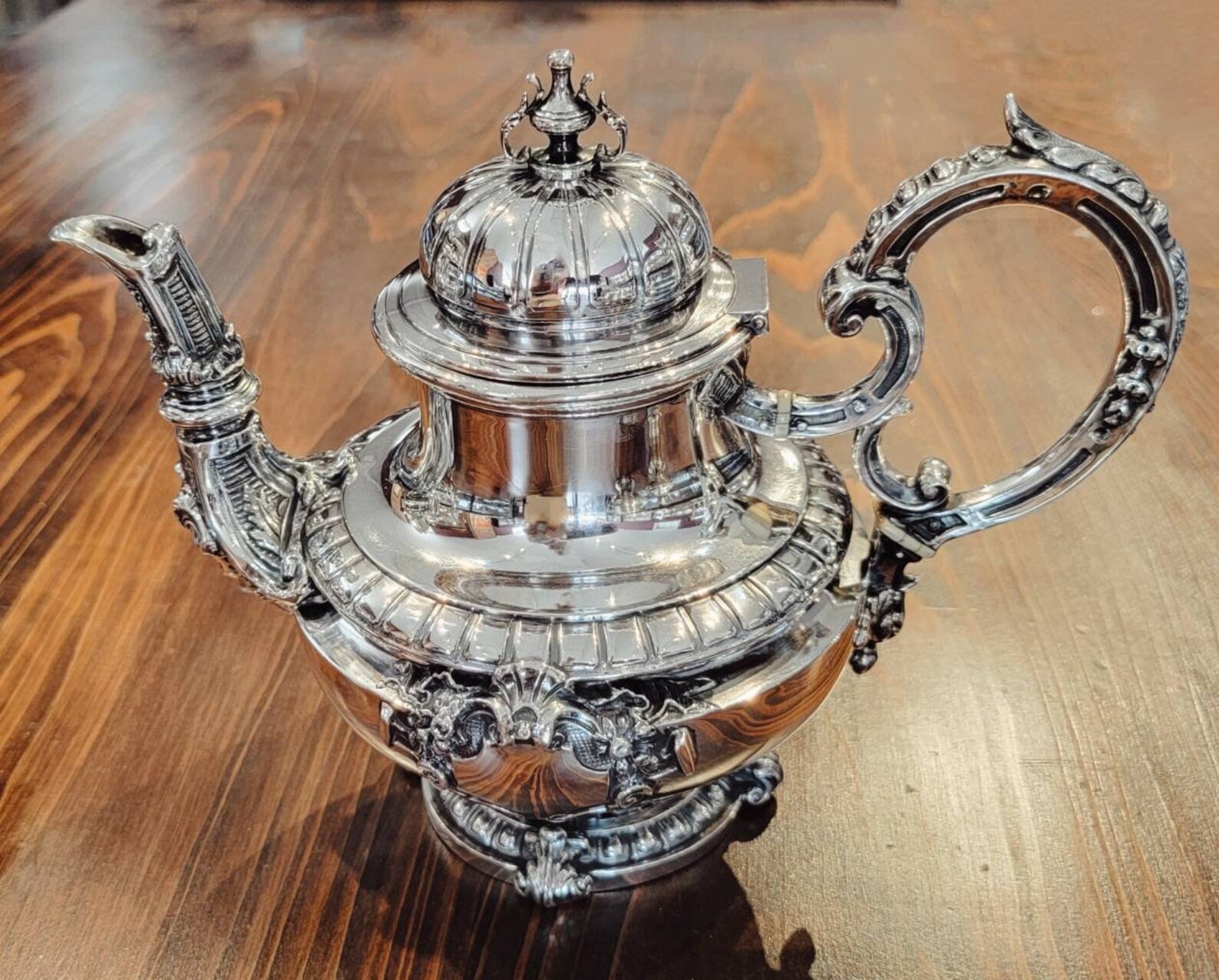French Sterling Silver Tea Set Etsy