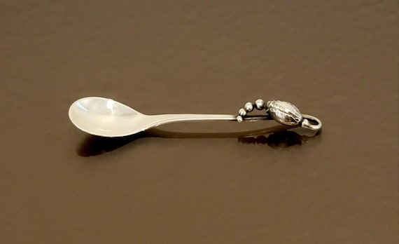 Mocha Spoon - Blossom by Georg Jensen Sterling Silver