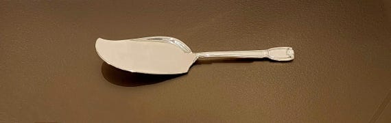 Large Ice Cream Server - Castilian by Tiffany Sterling Silver
