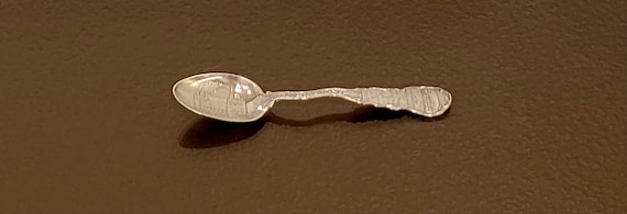Mormon Temple Salt Lake City Utah Sterling Silver Souvenir Spoon