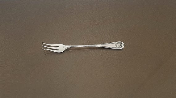 Cocktail Fork - Bead by Whiting Sterling Silver