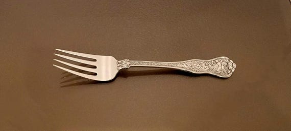 Cold Meat Fork - Mono ESQ - Olympian by Tiffany Sterling Silver