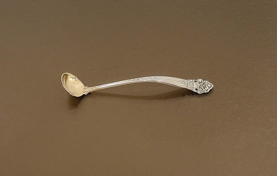 Mustard Ladle - Georgian by Towle Sterling Silver - Gold Washed Bowl - 5"