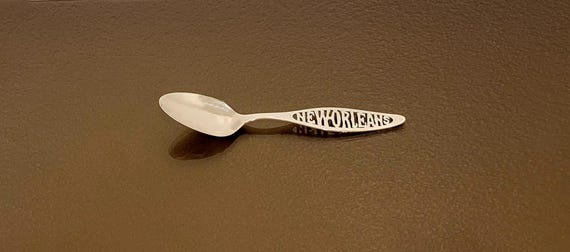 New Orleans Sterling Silver Souvenir Spoon