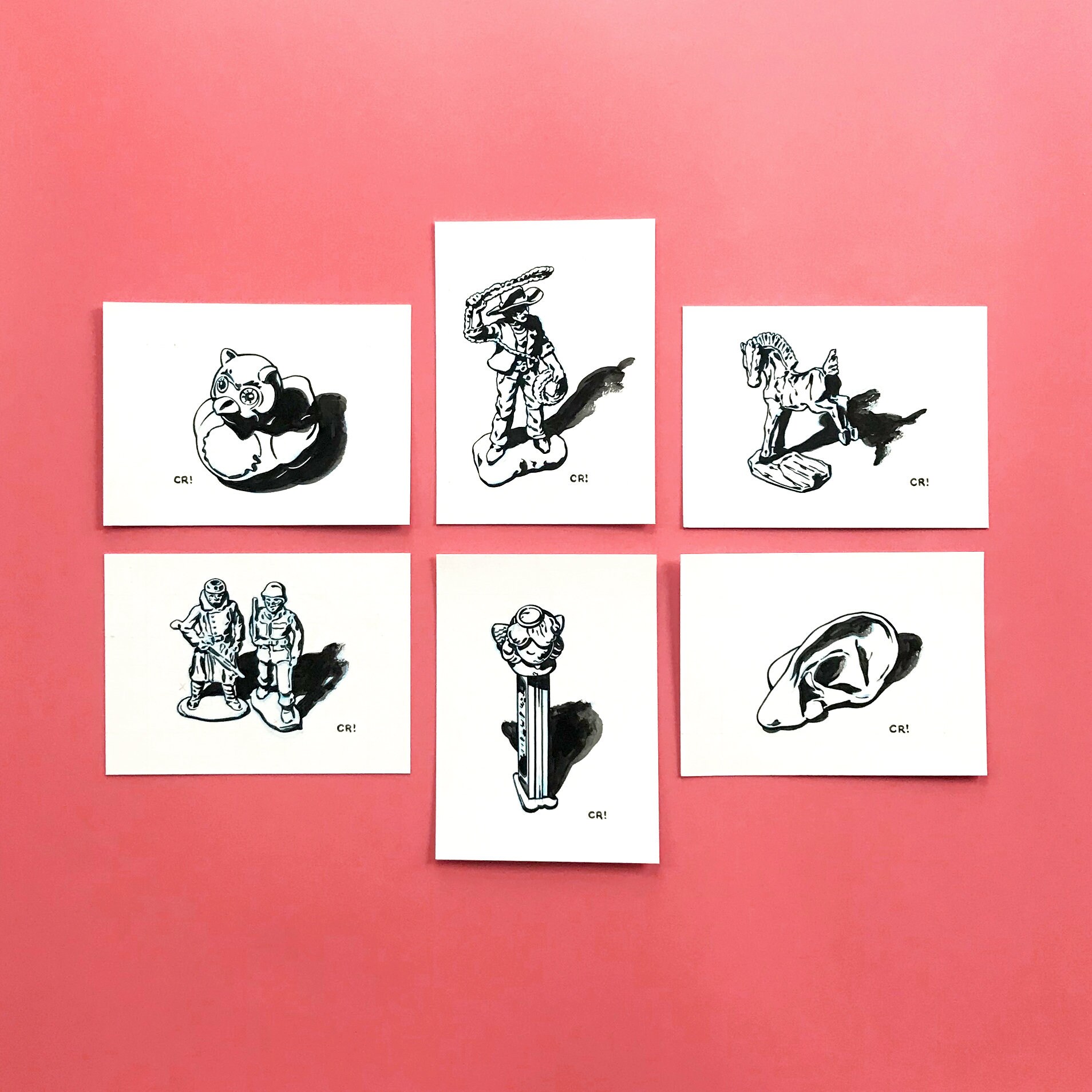 Knick Knack original art Etsy