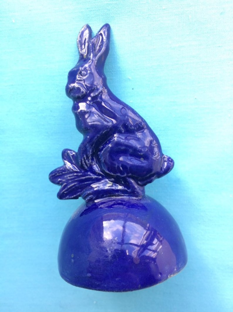 Ceramic Bunny Candle Snuffer Etsy