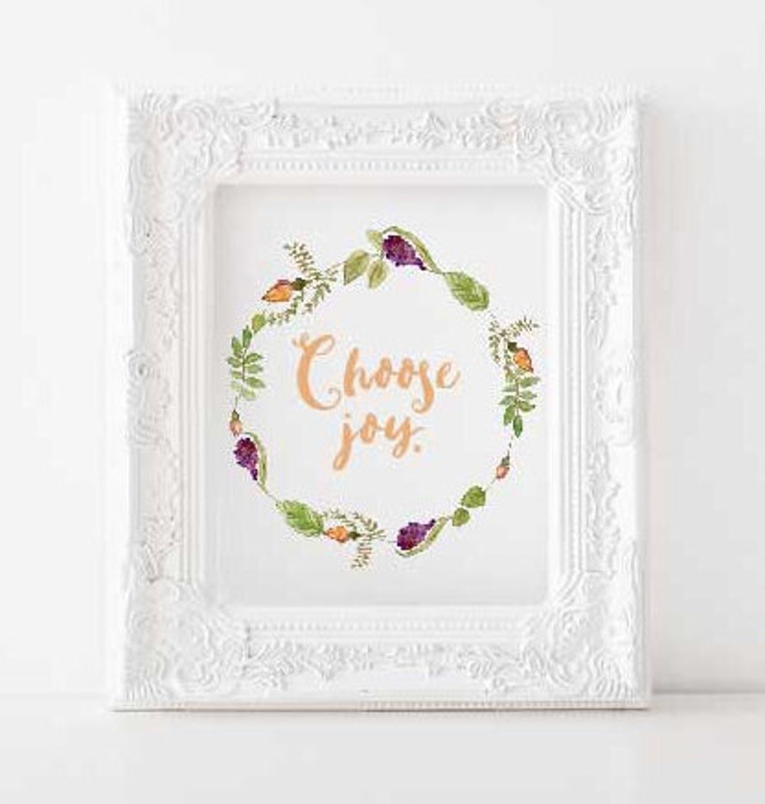 Choose Joy Printable, Choose Joy Print, Motivational Print, Joyful ...