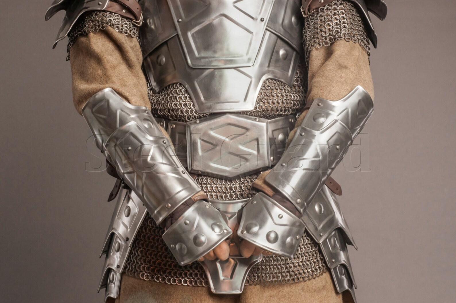 LARP ARM Protection Dwarven Bracers Pair Etsy