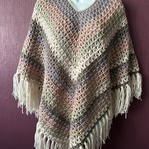 crocheted ponchos
