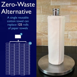 Handecloth Eco-friendly Unpaper Towels Kitchen Paper Towel Alternative that is Organic and Compostable and Biodegradable