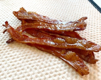 Large Bacon Grease Absorber Organic Cotton Reversible Reusable Mat,  Fried Food Sponge Cloth, Paper Towel Alternative, Gift for Cook