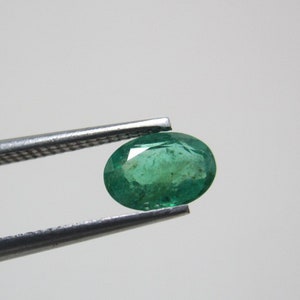 natürlicher Smaragd, Smaragd Ovalschliff Stein, oval Smaragdschliff, Smaragd oval, Smaragd 7 x 5 mm , Smaragd