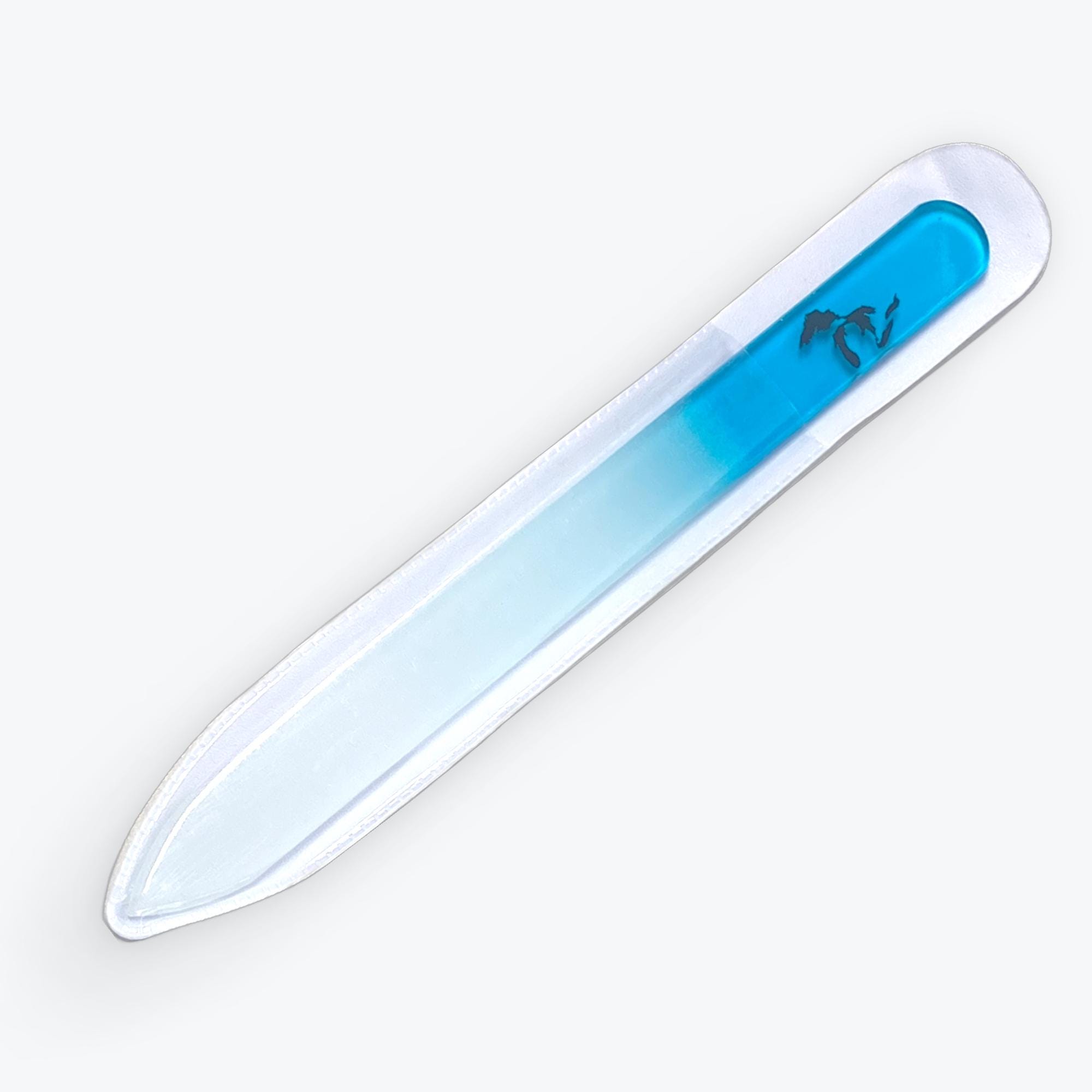 Nile File Great Lakes (aqua) Crystal Glass Nile File - Etsy