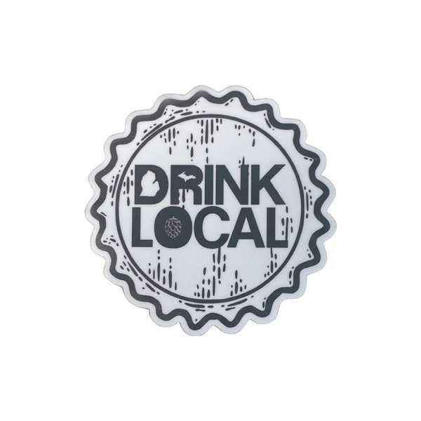 Drink Local - Printed Decal