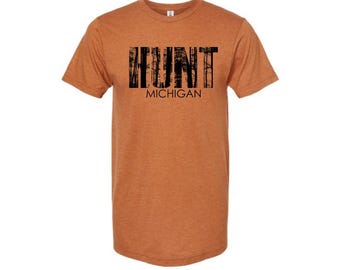 Hunt Michigan - Camiseta Rust