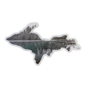 Michigan UP Frozen Kitch-iti-kipi Decal