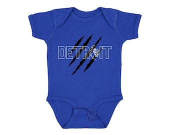 Kids Detroit Claw Onesie- Detroit Shirt-Football- Football Apparel- Michigan Apparel- Michigan- Football Lover- Football Gifts-Michigan Made