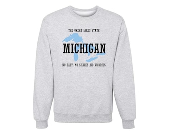 The Great Lakes State- Crewneck Sweatshirt