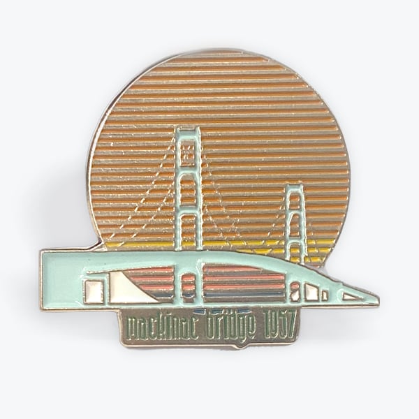 Pin: Michigan Mackinac Bridge