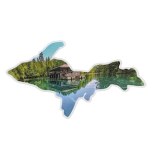 Michigan UP Kitch-iti-kipi Decal