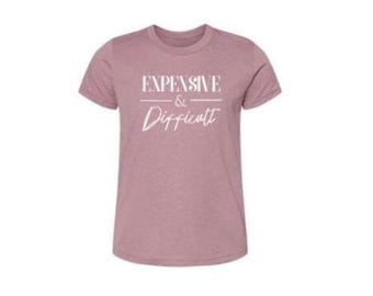 Kids Expensive & Difficult T-shirt-Michigan Kids Shirt- Michigan Kids