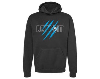Detroit Claw Black Hoodie