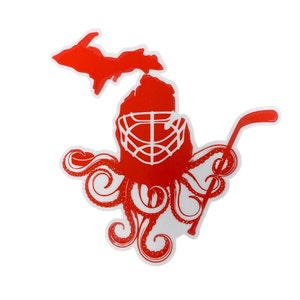 Hockey Decal Sticker- Michigan Hockey