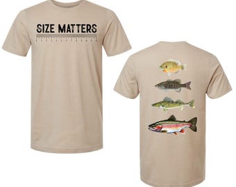 Camiseta Size Matters - Camiseta de pesca