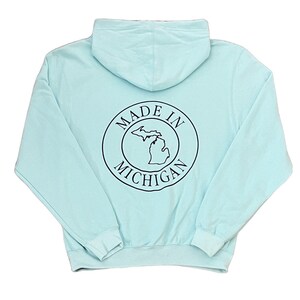 Made in Michigan Hoodie- Michigan Made- Michigan born- Michigan Native- MICHIGAN MADE