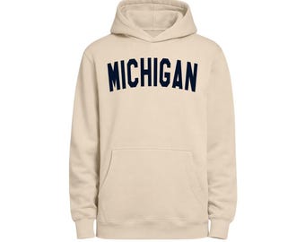 Michigan Arched Navy-Sandstone